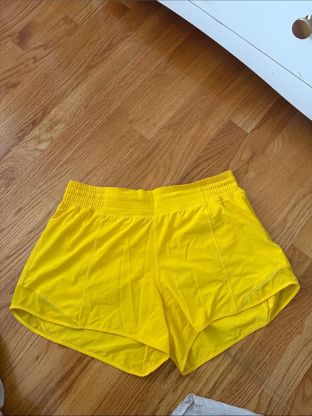 lululemon athletica Bright Yellow Athletic Shorts